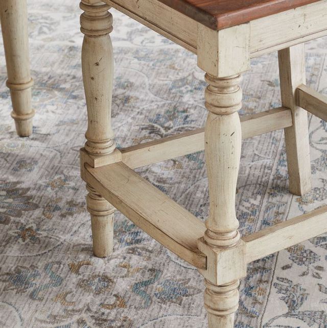 Napa Furniture Design Belmont Brown/White Bar Stool-4