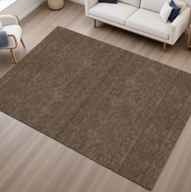 Dalyn™ Rug Company Soft Essentials SE6 Chocolate 5'x8' Area Rug-1