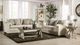 Furniture of America® Burgess Beige Sofa-1