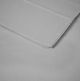 Olliix by Clean Spaces Allergen Barrier Light Gray Full 300 Thread Count Cotton Sheet Set-2