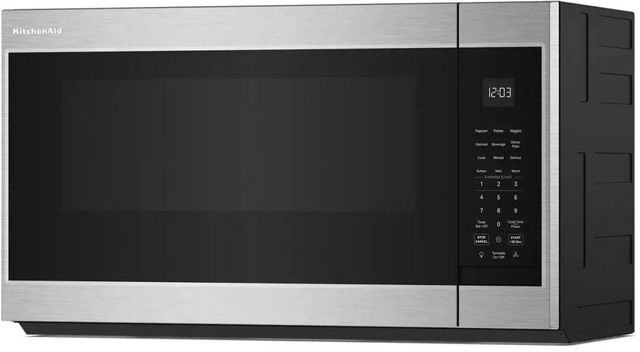 KitchenAid® 2.2 Cu. Ft. PrintShield Stainless Over The Range Microwave-10