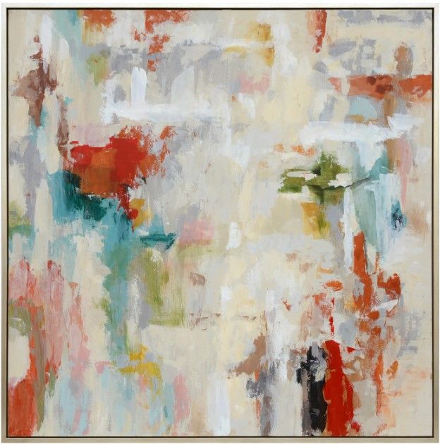 Harp & Finial® Collide Multi-Colored Wall Art-0