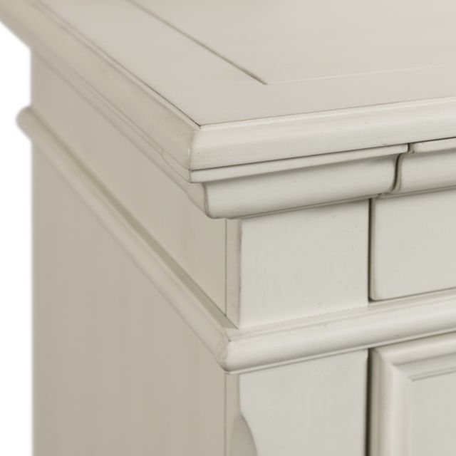 Elements International Slater Antique White Dresser-2