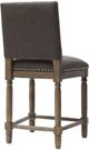 Olliix by Madison Park Grey Cirque Counter Stool-4
