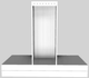 Vent-A-Hood® K Series 42" White Contemporary Wall Mounted Range Hood-5