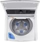 Midea® 4.5 Cu. Ft. Top Load Washer & 6.7 Cu. Ft. Electric Dryer White Laundry Pair-5