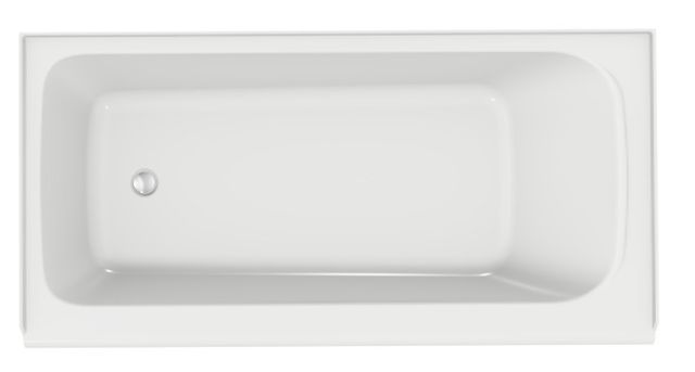 KOHLER® Avec® Biscuit 60" x 32" Alcove Bath - Left Drain-2