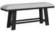 Elements International Transcend Charcoal/Light Gray Counter Bench-0