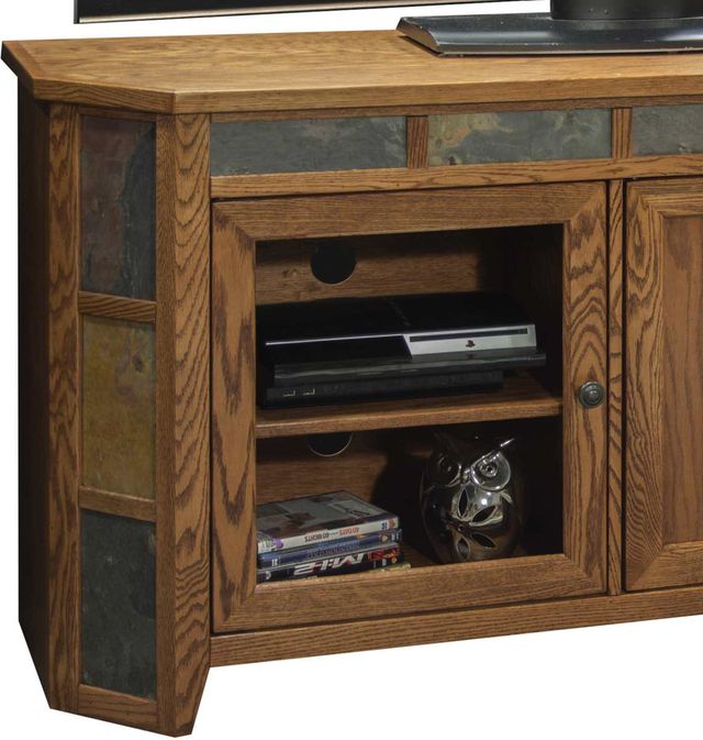 Legends Home Oak Creek 63" Angled TV Cart-1