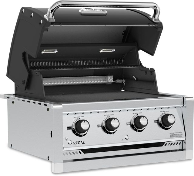 Broil King® Regal™ S420 4-Burner Stainless Steel Built-in Liquid Propane Grill-3