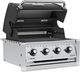 Broil King® Regal™ S420 4-Burner Stainless Steel Built In Liquid Propane Gas Grill-3