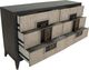 Magnussen Home® Ryker Coventry Gray/Nocturn Black Dresser-1