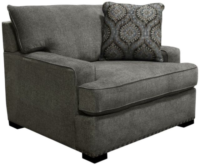 Creek Side Customs Customizable Emerson Chair and a Half with Nailhead Trim-1