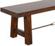 Sunny Designs™ Tuscany  Vintage Mocha Bench with Turnbuckle-3