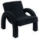 Meridian Furniture Corduroy Black Accent Chair-0
