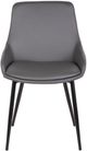 Armen Living Mia Black/Gray Dining Side Chair-2