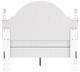 Signature Design by Ashley® Maylilly White Youth Full Upholstered Panel Bed-4