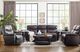La-Z-Boy® James Charcoal Leather Manual Wall Recliner-1