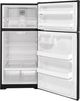 Hotpoint® 28" 15.6 Cu. Ft. Black Top Freezer Right Swing Refrigerator-1