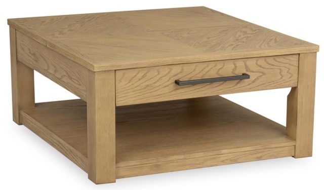 Legacy Classic Ellison Desert Oak Lift Top Cocktail Table with Casters-0