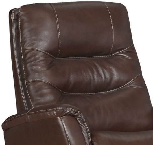 HomeStretch Revelation Walnut Manual Swivel Glider Recliner-1