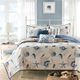 Olliix by Madison Park Blue King Bayside Reversible Coverlet Set-0