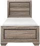 Homelegance® Beechnut Natural Youth Twin Panel Bed-2