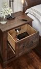 A-America® Sun Valley Rustic Timber Nightstand-2