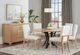 LM Co Home By Vaughan-Bassett Crafted Cherry by Ben & Erin Napier Bleached Cherry/White Upholstered Side Chair-1