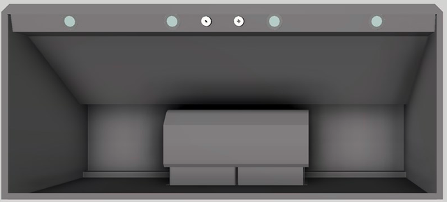 Vent-A-Hood® 54" Gunsmoke Wall Mount Range Hood-3