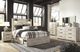 Signature Design by Ashley® Cambeck Whitewash Queen 2-Drawer Storage Panel Bed-1