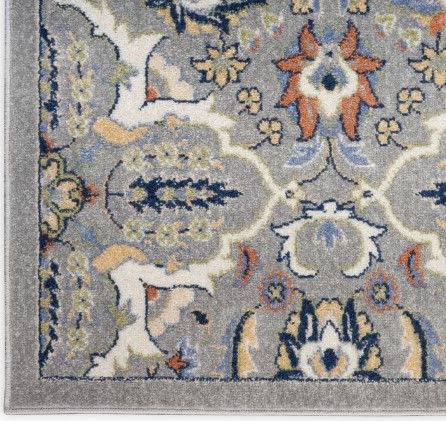 Nourison Home™ Allur Gray 5'x7' Style Rug-3