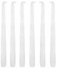 A & B Home White Unscented Soy Wax Taper-0