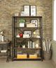 ACME Furniture Itzel Antique Oak/Sandy Gray Bookshelf-2