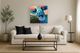 Classy Living Playful Blue Cow Whimsy Wall Art-1