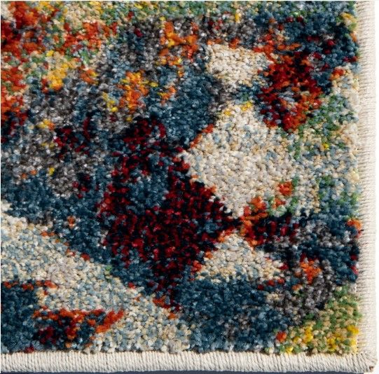 Orian Studio Azure Dark Multi 5'x8' Area Rug-1
