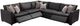 Synergy® 5-Piece Leather Match Malta Power Reclining Modular Sectional-2