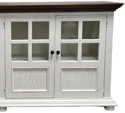 Million Dollar Rustic Coastal White Console-1