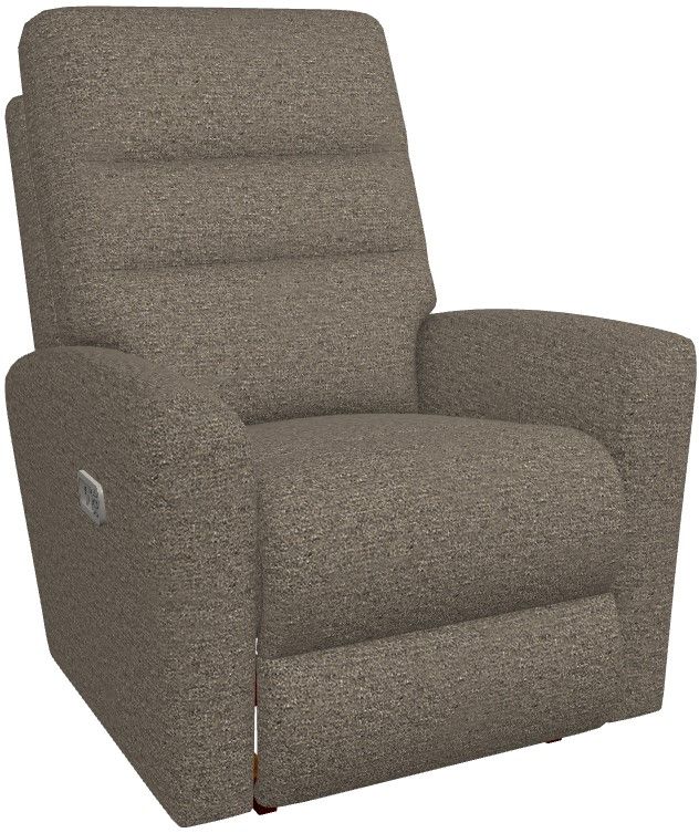 La-Z-Boy® Liam Mocha Power Rocking Recliner with Headrest-0