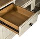 Liberty Furniture Farmhouse Reimagined Antique White/Chestnut Entertainment Center with Piers-5