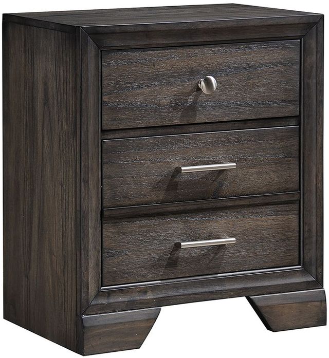 Crown Mark Jaymes Dark Brown Nightstand-0