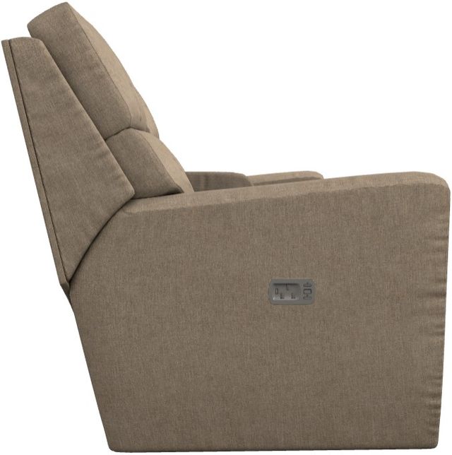 La-Z-Boy® Apollo Khaki Power Reclining Loveseat with Console and Headrest-2