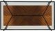 Riverside Furniture Lennox Black Cocktail Table with Rosewood Base-3