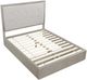 Modus Furniture Oxford Mineral Queen Upholstered Storage Bed-2