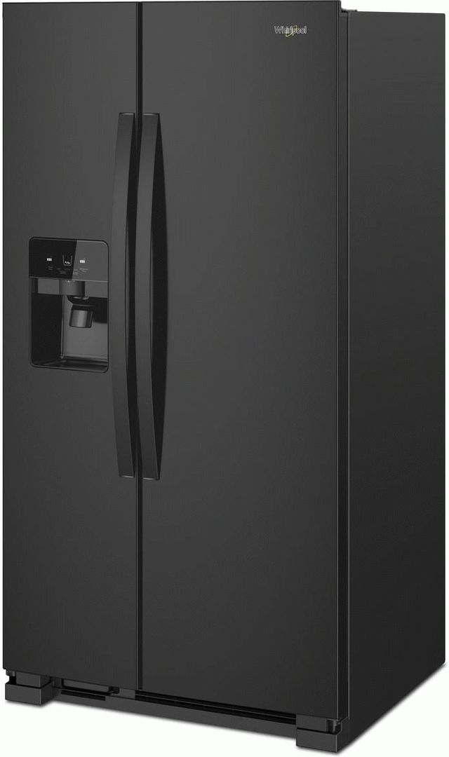 Whirlpool® 33 in. 21.4 Cu. Ft. Black Side-by-Side Refrigerator-3