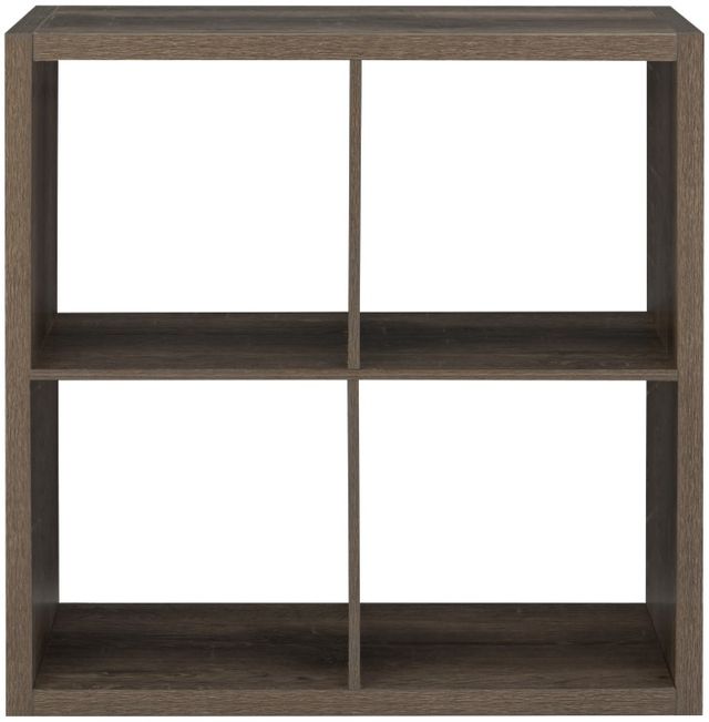Linon Cody Gray 4-Cube Storage Cabinet-3