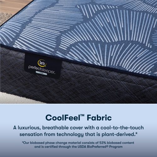 Serta® Perfect Sleeper® PS1300 Hybrid Firm Tight Top King Mattress Power Base Bundle-15