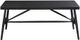 Olliix by Martha Stewart Lachlan Black Wood Accent Bench-0