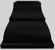 Vent-A-Hood® Designer Series 36" Black Island Range Hood-0