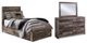 Benchcraft® Derekson 3-Piece Multi Gray Twin Youth Storage Bed Set-0